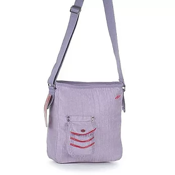 LEVI’S 草寫系列大型橫式側背包 VBB0865RPK紫色