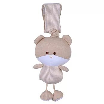 有機棉嬰兒玩具-樂樂音樂鈴(小熊)