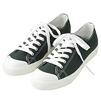 [MUJI 無印良品]棉質帆布鞋26.5深綠