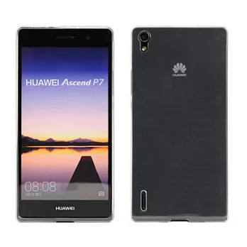 【BIEN】HUAWEI P7 超薄全透點紋軟質保護殼