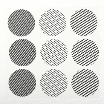 Aimez le style寬版和紙膠帶_條紋圓圈