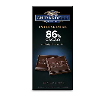 《吉爾德利》86%特級黑巧克力片