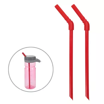 OXO 旋蓋水壺吸管 (紅 2 入)