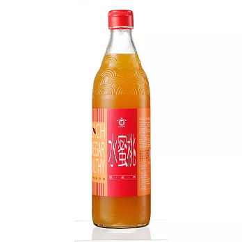 【工研合將】水蜜桃健康醋(600/ml瓶)