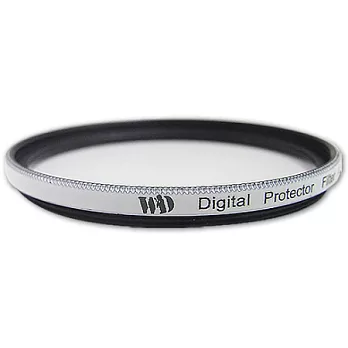 (58mm)WD Digital Protector Filter彩色薄框UV保護鏡/白色