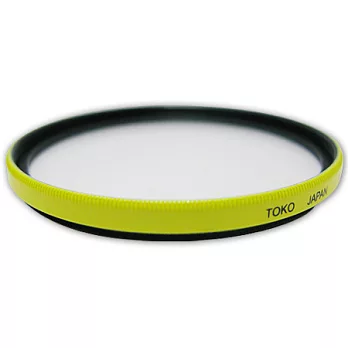 TOKO超薄抗UV彩色保護濾鏡/37mm/黃色