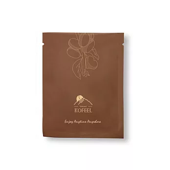 【KOFEEL】醇系列茶袋式研磨咖啡-100%精選台灣東山地區精品豆研磨*1包