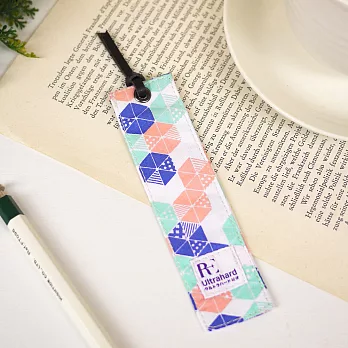 ultrahard RE-START/ 布書籤系列- Crystal (藍橘)