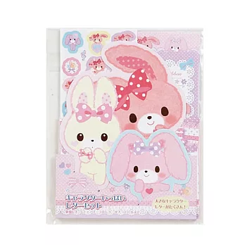 《Sanrio》Bonbonribbon蹦蹦兔造型信紙組