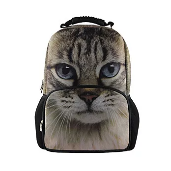 【DOUBLE JJ】3D動物休閒後背包(貓咪)