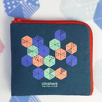 ultrahard RE-START/ 小零錢包系列- Crystal (藍橘)