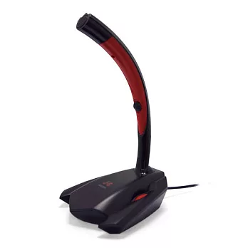 《JS淇譽電子》MAT011抗噪桌上型麥克風黑紅