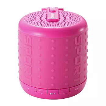 doocoo ibomb 藍芽無線喇叭 - 運動款式粉紅色