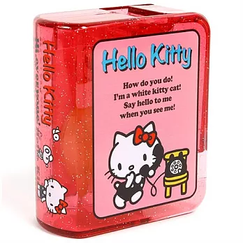 《Sanrio》HELLO KITTY迷你膠台(復古)