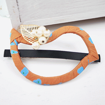 【PinkyPinky Boutique】微甜小鴿子髮夾(氣質黃)