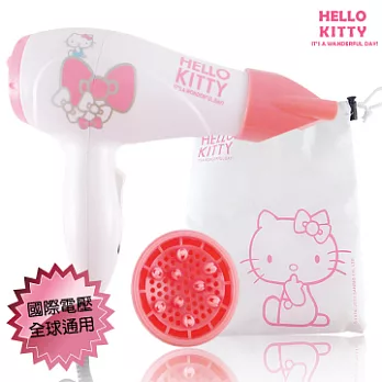 HELLO KITTY國際電壓迷你吹風機KT-888s