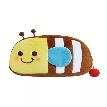 UNIQUE 動物樂園毛絨筆帶。小蜜蜂