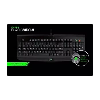 Razer Blackwidow 2014 黑寡婦專業中文版