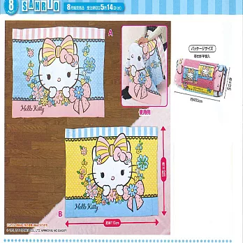 《凱蒂貓》 花朵圖樣保暖毯---EIKOH出品(日本原裝)