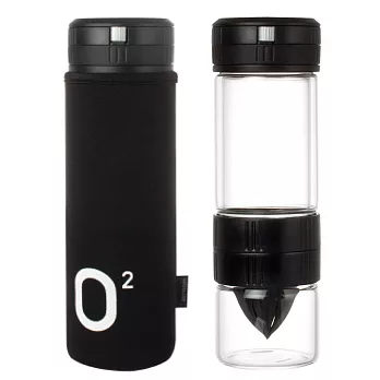 UdiLife 榨汁沖泡2用活力瓶／450ml勁黑