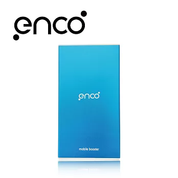 enco 鋁瞉行動電源 10000mAh-藍
