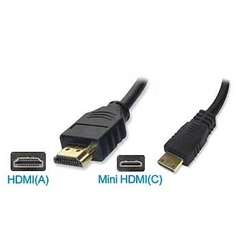 Dr.AV HDMI-105C 多媒體 Mini HDMI 高畫質影音線(1.5米)