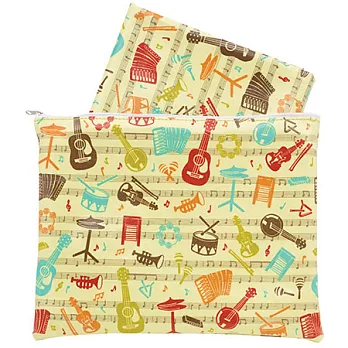 美國Sugarbooger Jumbo Floor Splat Mat 大餐墊-音樂家(A1020)