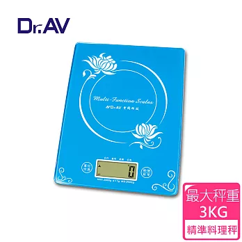 Dr.AVMS-3000g 多用途家用玻璃電子秤