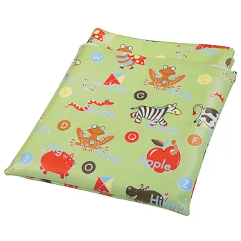 美國Sugarbooger Jumbo Floor Splat Mat 大餐墊-動物字母(A429)