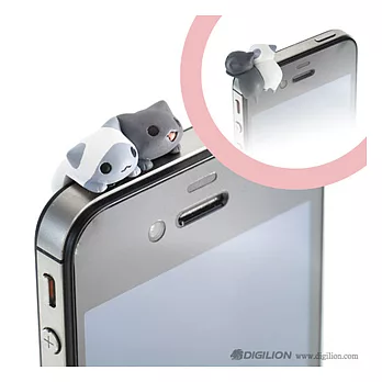 I LOVE CAT | 貓咪防塵耳機塞 - 雙胞胎