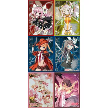 人氣繪師精選角色收集卡套組(1)（一組6張）