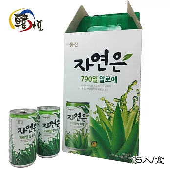 【韓悅】韓國熊津_蘆薈飲禮盒_15入/盒(韓國原裝進口)