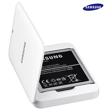 SAMSUNG Galaxy S4 i9500 i-9500 原廠電池充電器 電池充電座 原廠座充白色