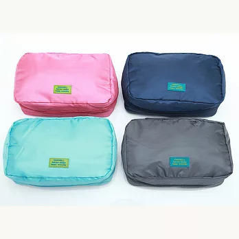 4色二代網格五件組天藍色