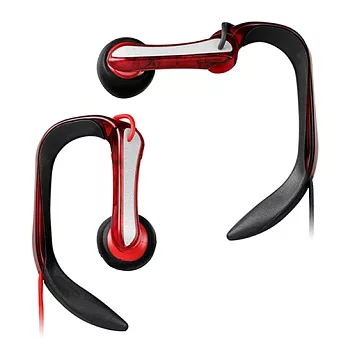 TDK CLEF-ACTIVE 耳掛式運動耳機(TH-SEF201)紅色