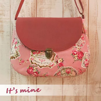 It’s mine 小郵差包系列-皇后玫瑰-粉紅