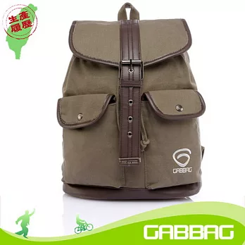 GABBAG 森布抽繩後背包(GB14103-17)-綠色