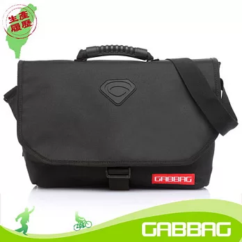 GABBAG 堺阪郵差包(NB可入)(GB14106-01)-黑色