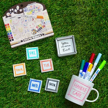 可巴魯86002陶瓷彩繪筆16色裝