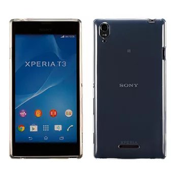 【BIEN】SONY Xperia T3 清新全透軟質保護殼