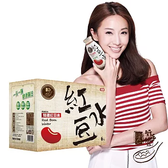 纖Q好手藝【特濃紅豆水6入】黑糖風味(效期2015/10/1)