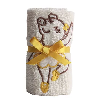 【taoru】芭蕾三姊妹｜天鵝湖 - 日本有機棉童巾 20x20cm