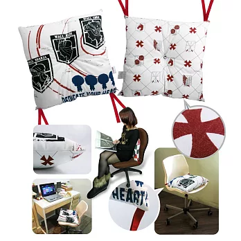 進擊的巨人-坐/靠兩用墊A款(綜)