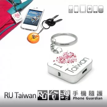 Remind.U RU Taiwan 手機/鑰匙提醒防丟尋呼+遙控自拍器(白) iPhone / AndroidAndroid