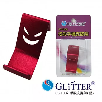 Glitter 小惡魔炫彩手機支撐架 (GT-1006)紅色