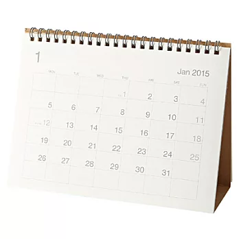 [MUJI 無印良品]甘蔗紙月曆/中.2015