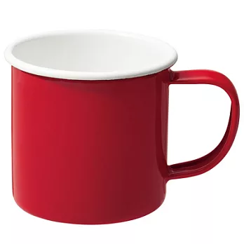 [MUJI 無印良品]琺瑯馬克杯/紅