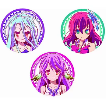 遊戲人生 拭鏡貼組--三款一組