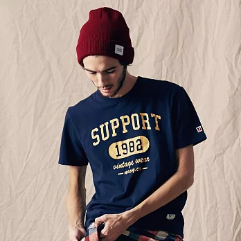 【CACO】NAVY-L-SU1982短T-男S丈青