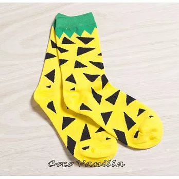 【Coco Vanilla】熱帶水果全棉中性襪 (小玉)